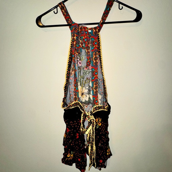 Free People Floral Halter Top - Picture 6 of 10